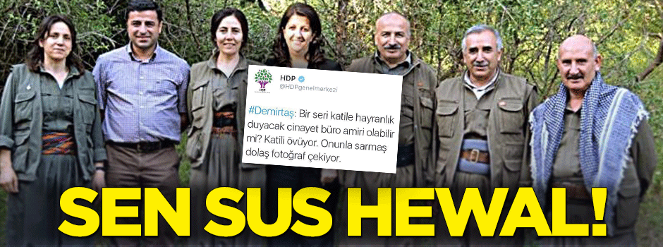 Selahattin Demirtaş'tan trajikomik paylaşım