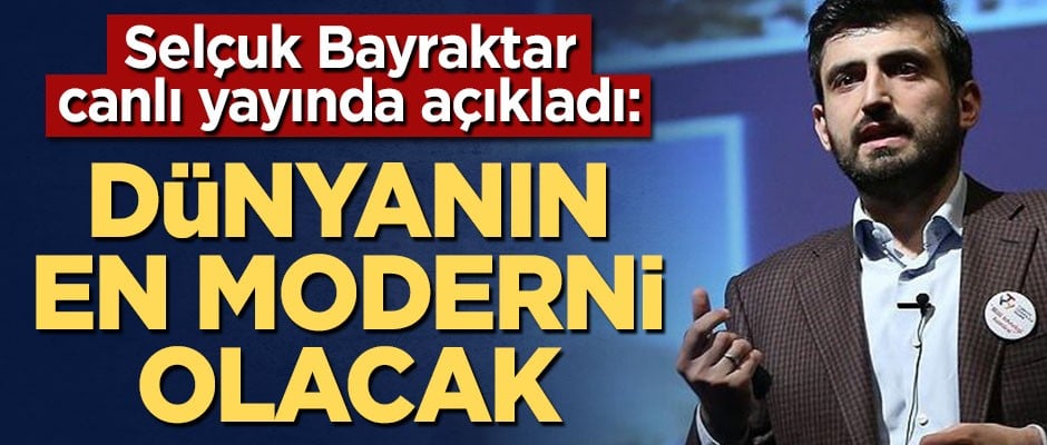 Selçuk Bayraktar: Akıncı, dünyanın en modern SİHA'sı olacak