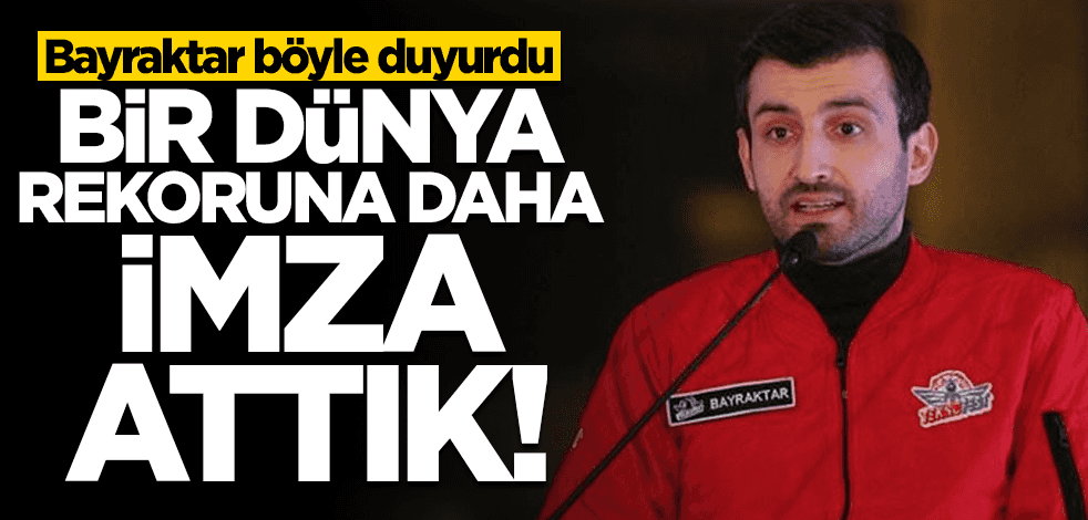 Selçuk Bayraktar duyurdu: Rekor başvuru yapıldı