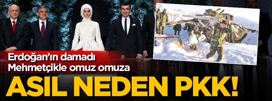 Selçuk Bayraktar Mehmetçikle omuz omuza