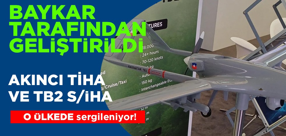  Selçuk Bayraktar, rakip olmaya devam edecek! AKINCI TİHA - TB2 SİHA/İHA Şili bayrağı ile sergileniyor
