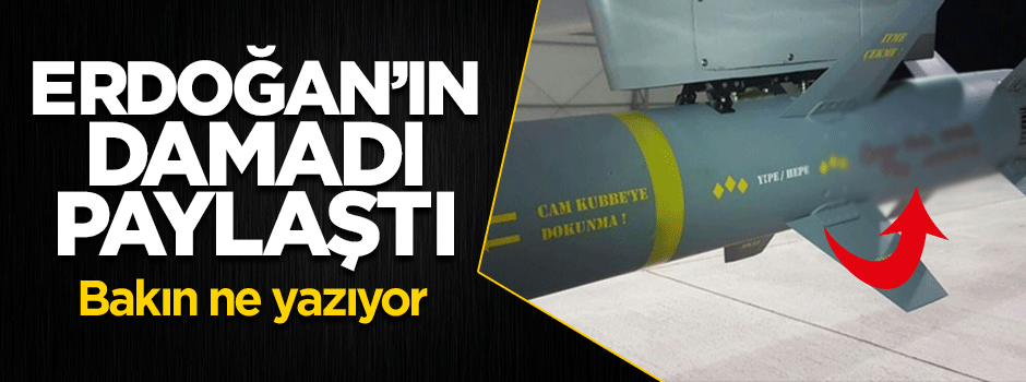 Selçuk Bayraktar yerli İHA'nın fotoğraflarını paylaştı