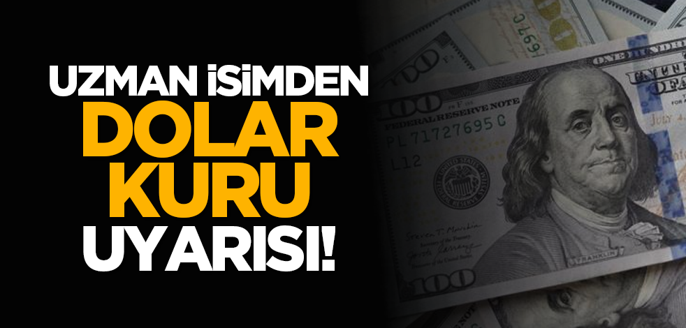 Selçuk Geçer'den dolar kuru uyarısı!