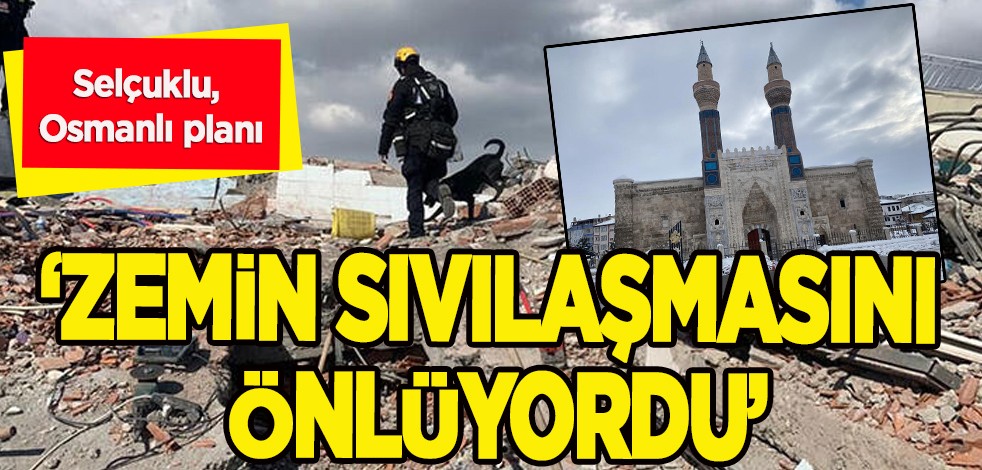 Selçuklu ve Osmanlı yapılarında kullanılan planı Japonlar yıllar önce gördü, bildi! Felaket depremi, zemin sıvılaşmasını önlüyor