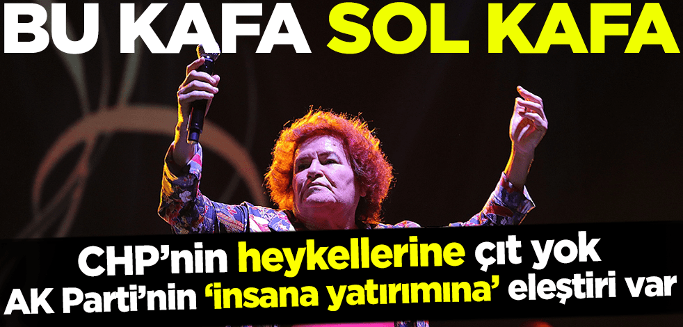 Selda Bağcan, AK Parti'nin yol ve köprü yapmasını eleştirdi