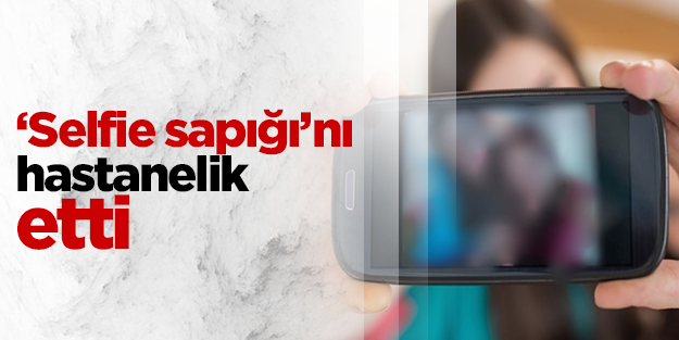 'Selfie sapığı'nı hastanelik etti