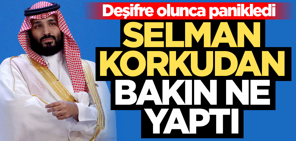 Selman gizli görüşme deşifre olunca Washington ziyaretini 'korkudan' iptal etti