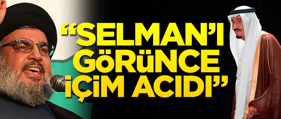 "Selman'ı görünce içim acıdı"