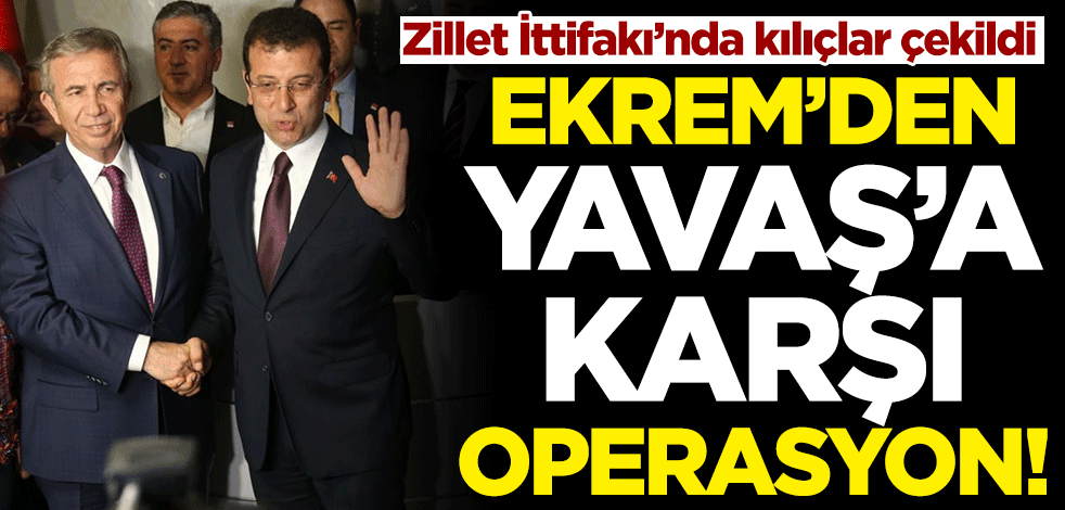 Selvi: Ekrem İmamoğlu'ndan Mansur Yavaş’a karşı operasyon!