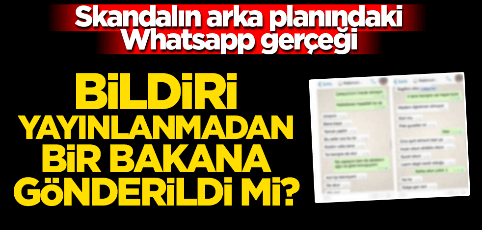 Selvi yazdı... Bildirinin perde arkasında yatan WhatsApp gerçeği!