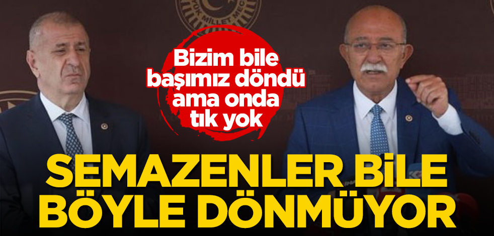 Semazenler bile böyle dönmüyor! Maşallah sayın vekil