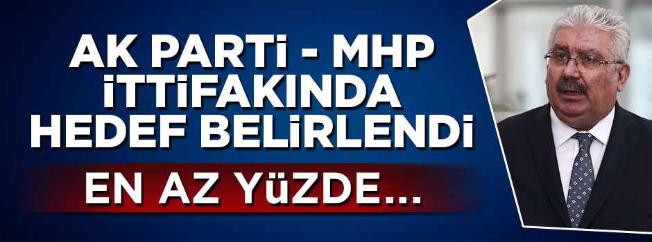 MHP'li Semih Yalçın: AK Parti ile ittifak kurulursa...