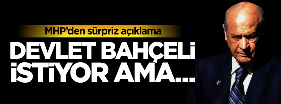 Semih Yalçın: Bahçeli istiyor ama...