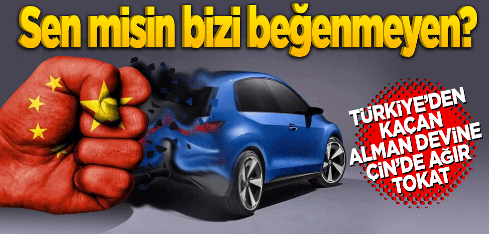 Sen misin bizi beğenmeyen! Türkiye’den kaçan Alman devine Çin’de ağır tokat