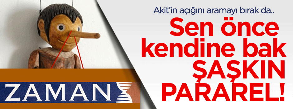 Sen önce aynaya bak Paralel Zaman!