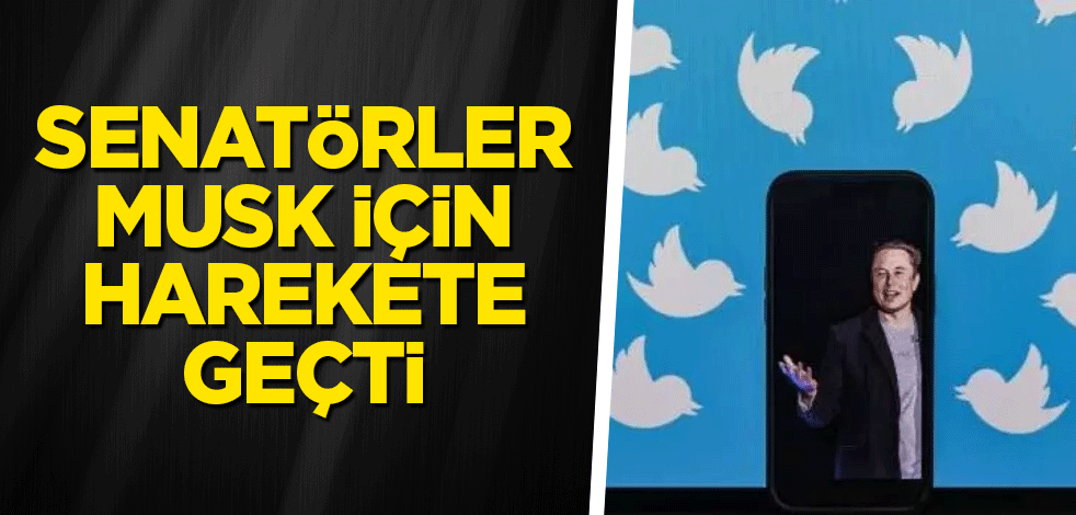 Senatörler Musk için harekete geçti