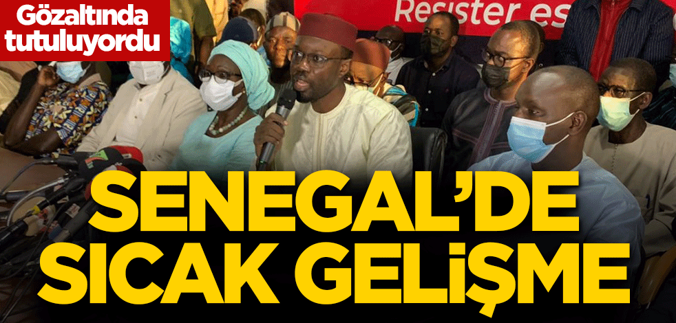 Senegal'de gözaltında tutulan muhalif isim hakkında sıcak gelişme
