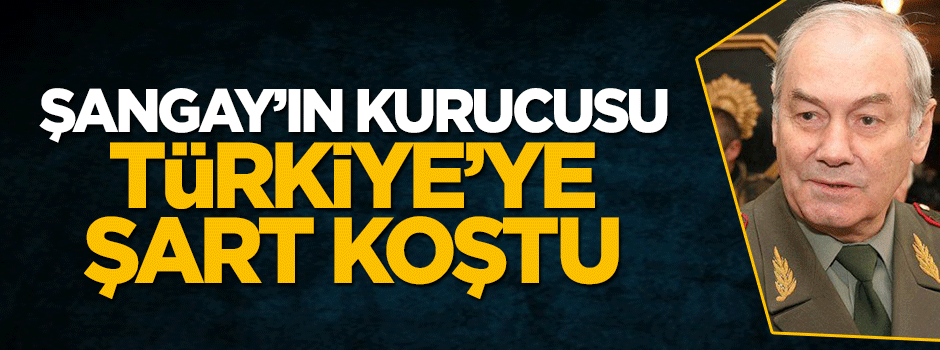 Şengay İşbirliği Örgütü'nün kurucusu İvaşov'dan Türkiye açıklaması