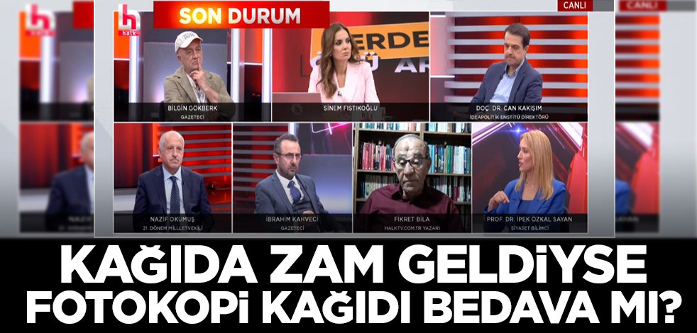 Seni kim profesör yaptı? Kağıda zam geldiyse fotokopi kağıdı bedava mı?