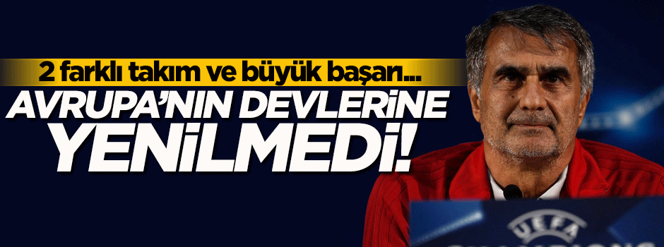 Avrupa'nın devlerine evinde geçit vermiyor!