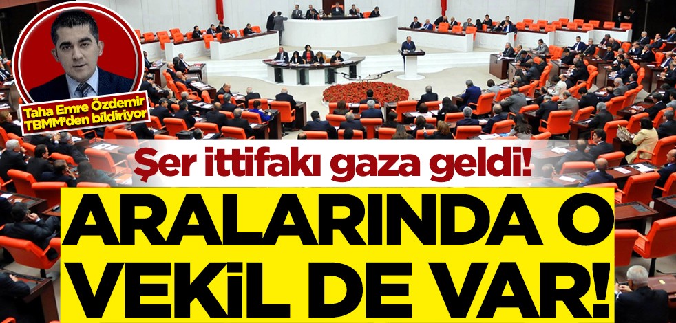 Şer ittifakı gaza geldi! Aralarında o vekil de var!