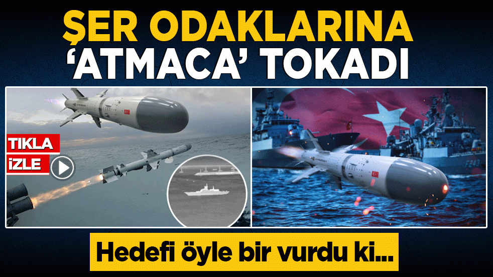Şer odaklarına 'ATMACA' tokadı! Milli füzenin kara hedefini paramparça ettiği o anlar yayınlandı: Artık kaçacak yeriniz yok!