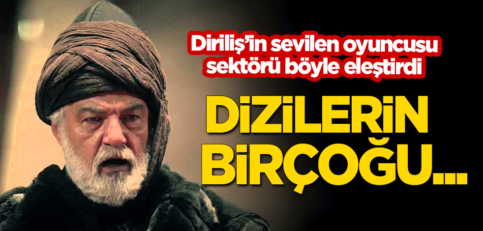 Serdar Gökhan'dan 'dizi' eleştirisi: İsterdim ki yapılan projeler milletimize ışık olsun