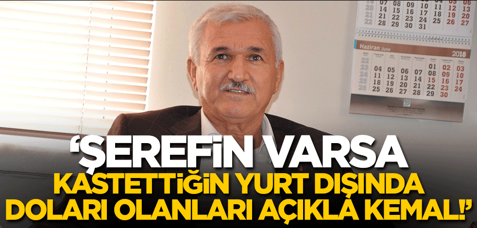 'Şerefin varsa kastettiğin yurt dışındaki doları olanları açıkla Kemal!' Albayrak, kurucularından olduğu AK Parti'yi hedef aldı