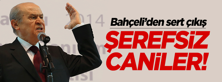 Şerefsiz caniler!
