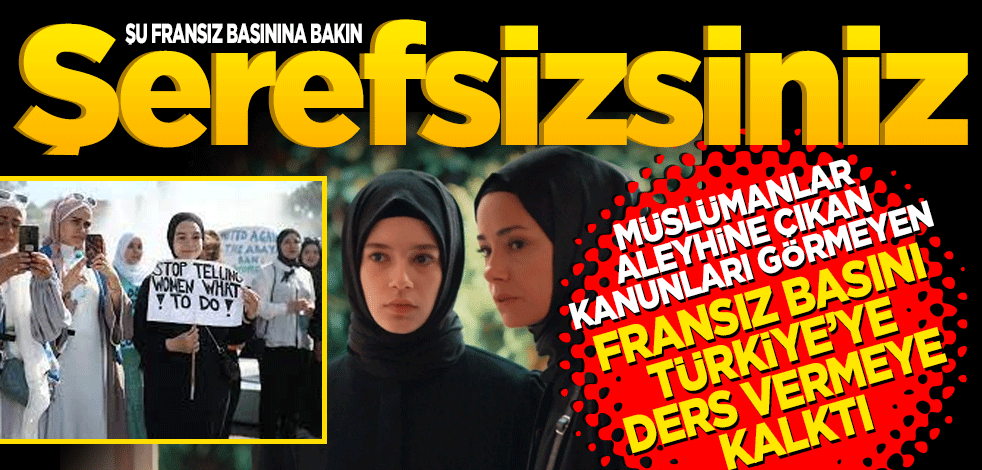 Şerefsizsiniz! "Kızıl Goncalar" sansürü Fransız basınında