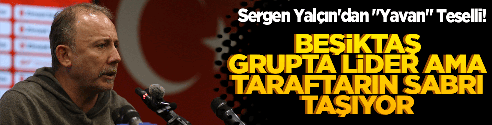 Sergen Yalçın'dan 