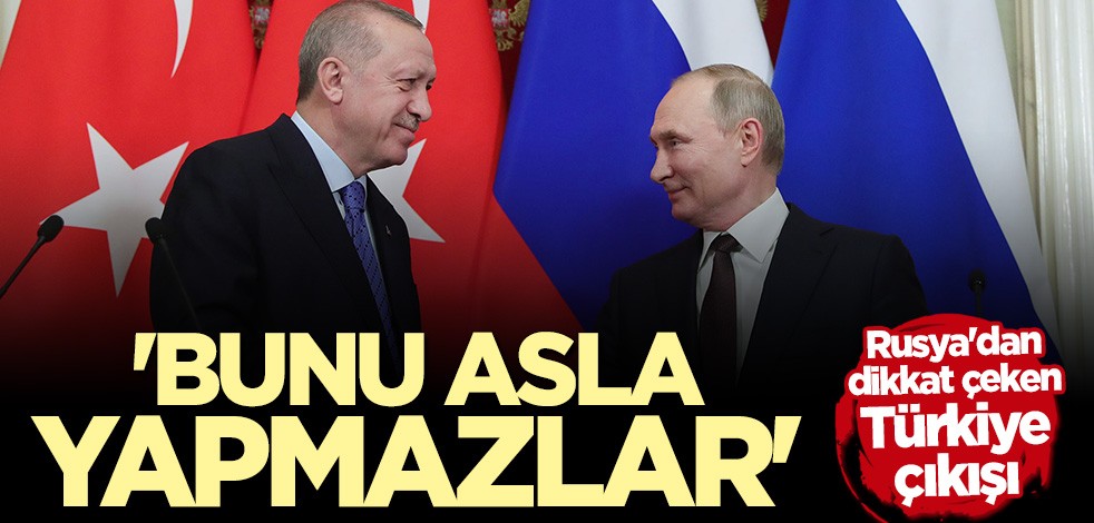Sergey Lavrov: Rusya ve Türkiye kimsenin önünde eğilmez