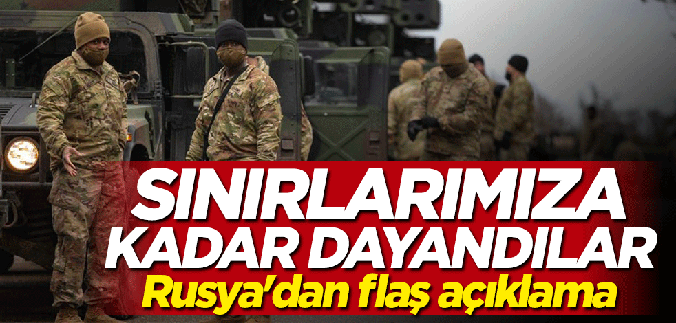 Sergey Şoygu: NATO sınırlarımıza kadar dayandı