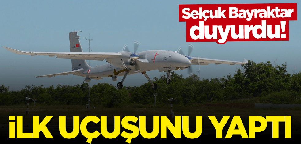 Seri üretim AKINCI TİHA ilk uçuşunu yaptı