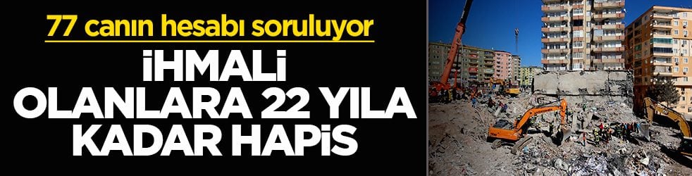Serin-2 Apartmanı davasında sıcak gelişme: 77 cana mezar olan ihmale 22 yıl hapis istemi