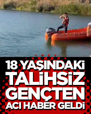 Serinlemek için gölete girmişti! 18 yaşındaki talihsiz gençten acı haber geldi!
