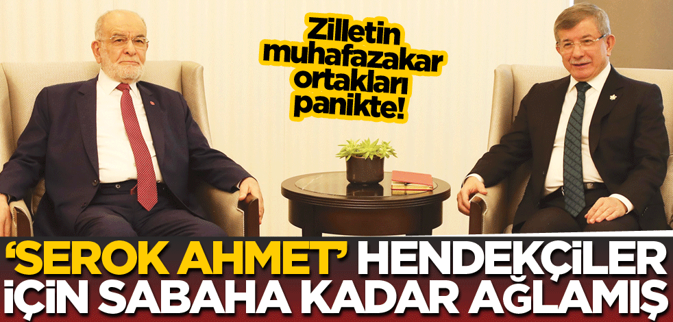 ‘Serok Ahmet’ hendekçiler için sabaha kadar ağlamış