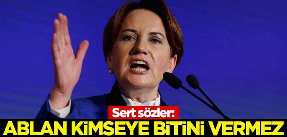 Sert sözler: Ablan kimseye bitini vermez