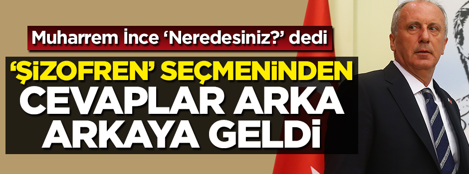 "Sesiniz niye çıkmıyor" dedi, "şizofren" seçmeninden cevaplar arka arkaya geldi"