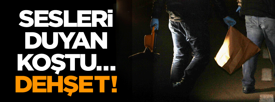 Sesleri duyan koştu… Hırsız dehşeti!