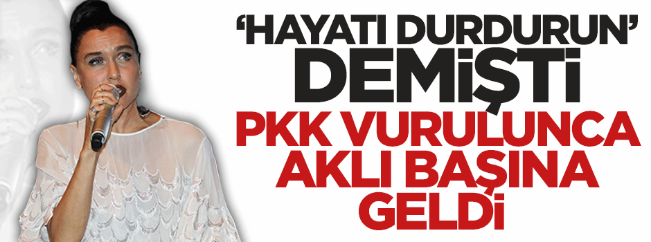 Şevval Sam'ın PKK vurulunca aklı başına geldi!