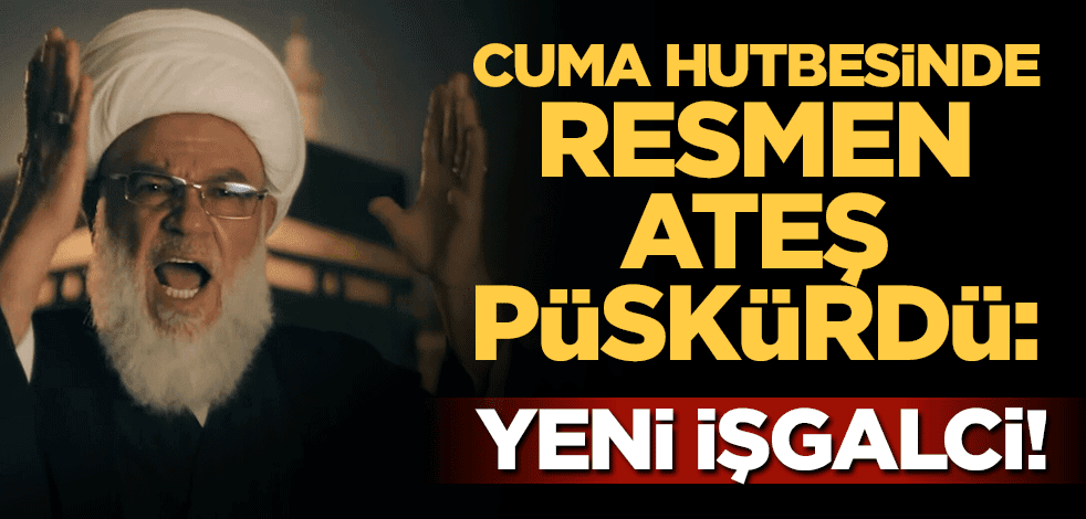 Şeyh Tufeyli cuma hutbesinde Macron'a ateş püskürdü