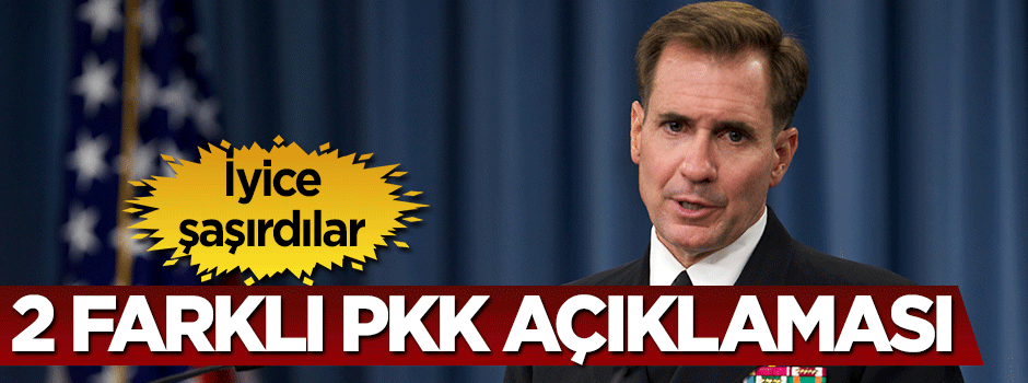 Şeytan ABD'den 2 farklı PKK açıklaması