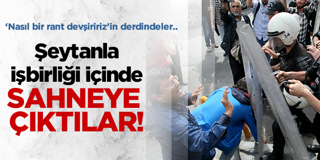 Şeytanla işbirliği içinde sahneye çıktılar!