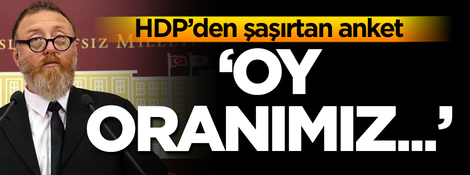 Sezai Temelli HDP'nin oy oranını açıkladı