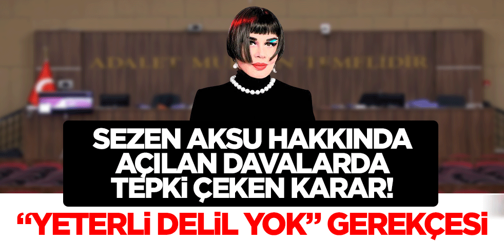 Sezen Aksu hakkında açılan davalarda tepki çeken karar! Hz Adem (a.s.) ile Hz. Havva validemize hakaret etmişti
