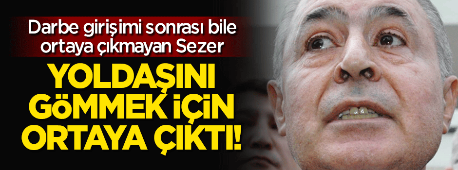 Sezer, Tarık Akan'ın anma töreninde ortaya çıktı!