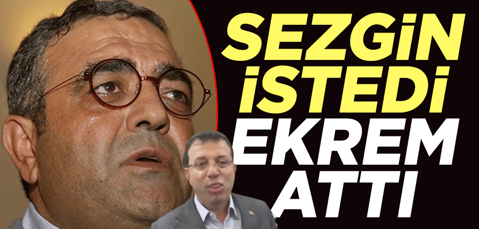 Sezgin istedi Ekrem attı