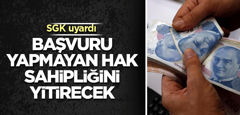 SGK'dan evlenme ödeniği uyarısı