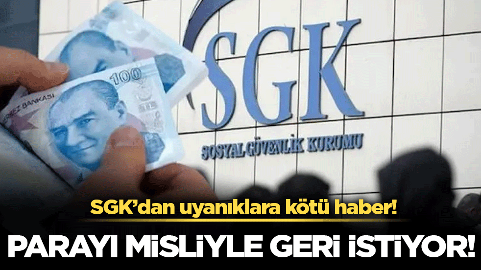 SGK'dan sahte sigortalılara kötü haber: Parayı misliyle geri istiyor!